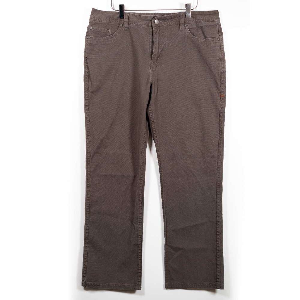Toad & Co Men's 5 Pocket Pants - 34 Waist x 30 Inseam - Warm Gray